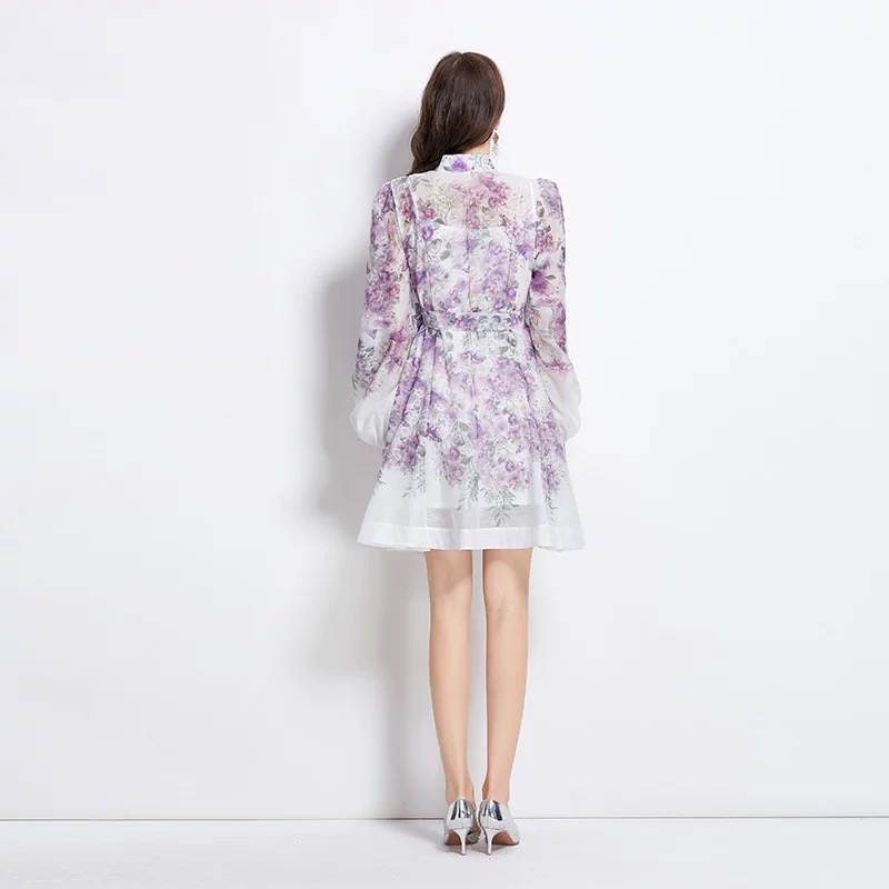 Hung up on you print dress ED170 images